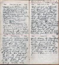 image of 1901 HANDWRITTEN DIARY KEPT BY THIS NEW YORK STATE DAIRYMAN, RESIDING IN POTSDAM, SAINT LAWRENCE COUNTY, NY