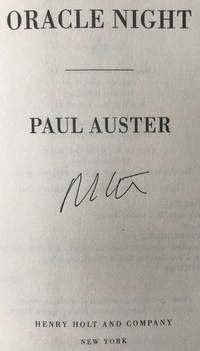 ORACLE NIGHT (SIGNED)