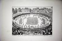 image of Guerra d'Amore.; Three Plates (of four) commissioned to commemorate the carnival in Florence, dedicated by Cosimo II de' Medici to his wife, Grand Duchess of Tuscany