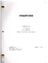 Phantoms - Original Screenplay Dated August 4, 1996