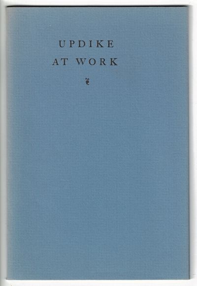 D.B. Updike at work. Four letters about a job estimate