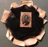 Child's Mourning Cockade for Lincoln -  with Photograph