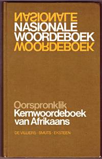 image of NASIONALE WOORDEBOEK