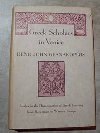 cover of Greek Scholars in Venice