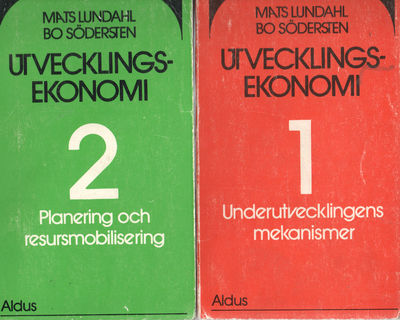 Utvecklingsekonomi I-II. Underutvecklingens…