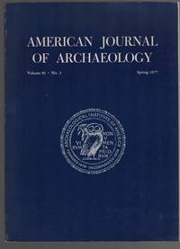 cover of American Journal of Archaeology Vol 81 No.2 Spring 1977
