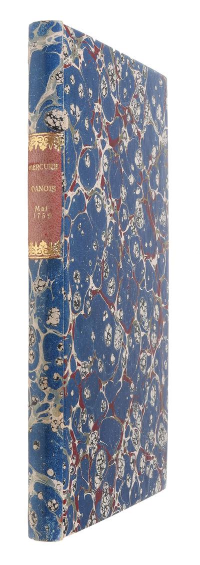 Mercure Danois, Dedie au Roi. Mai 1759.