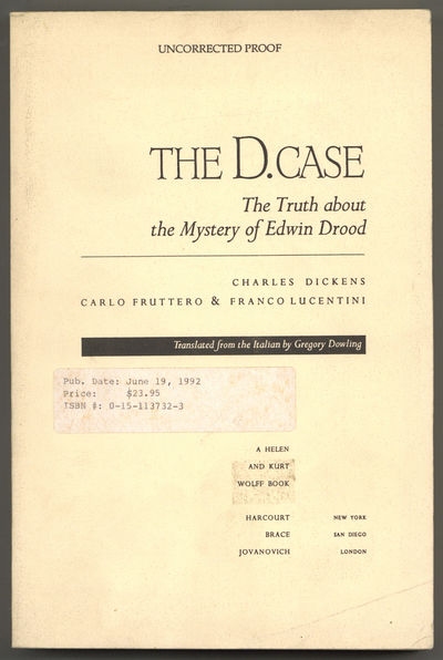 New York: Harcourt Brace Jovanovich, 1992. Softcover. Near Fine. Uncorrected proof of the First Amer...