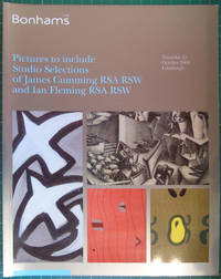 cover of Bonhams Auction Catalogue - Pictures to include studio selections of James Cumming and Ian Fleming 12th October 2006 Edinburgh