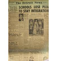 September 8 1957 Detroit News Integration, Sports, TV Guide, 134 Pages