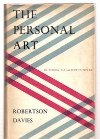 The Personal Art  Reading to Good Purpose