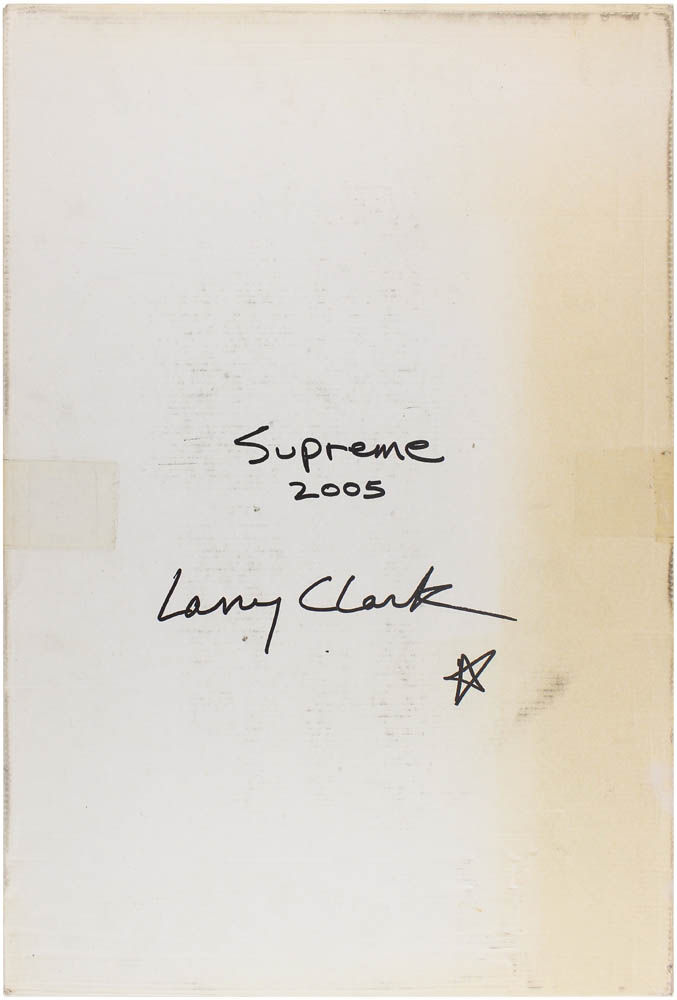Supreme, 2005 Calendar, Photographs by Larry Clark by CLARK, Larry