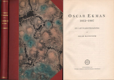 OSCAR EKMAN 1812-1907. En levnadsteckning.