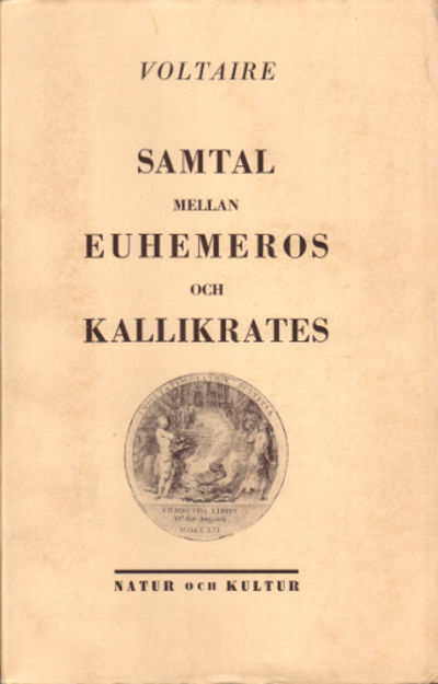 SAMTAL MELLAN EUHEMEROS OCH KALLIKRATES. Dialoger…