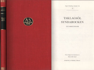 TAKLAGSÖL - SYNDABOCKEN. Två berättelser.
