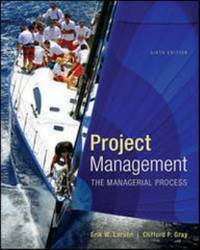 Project Management : The Managerial Process