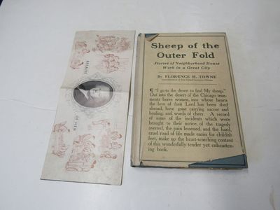 Because Of Her-Erie Neighborhood House with With a copy of her book Sheep Of The Outer Fold Stories of Neighborhood House Work in the City