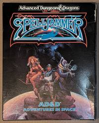 Spelljammer: Adventures in Space (AD&D 2nd Ed Fantasy Roleplaying, 2bks+4maps+cards+counters)