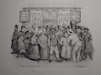 AUBERT EDITEUR, "ONE MUST SAY THE HEAD OF THE GOVERNMENT HAS A VERY PECULIAR HEAD"