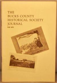image of Bucks County Historical Society Journal, Fall 1973.
