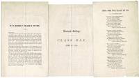 Six items pertaining to the graduating class of 1861 by Harvard University - 1861 - from Rulon-Miller Books (SKU: 54104)
