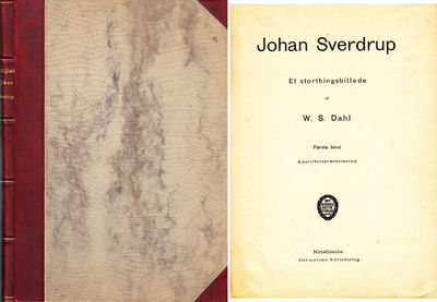 Johan Sverdrup. Et storthingsbillede. Første…