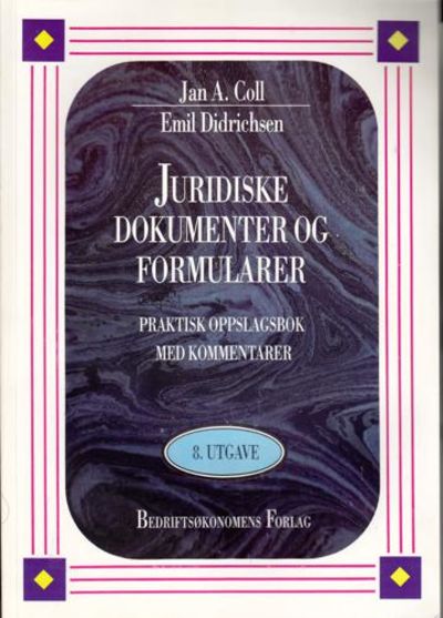 Juridiske dokumenter og formularer. Praktisk…