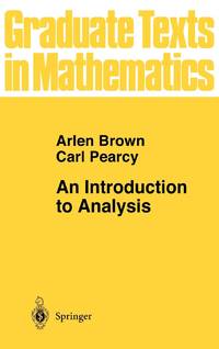 An Introduction to Analysis
