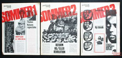 SOMMER 1, 2 og 3. Politisk Revy Juni / Juli 1968.