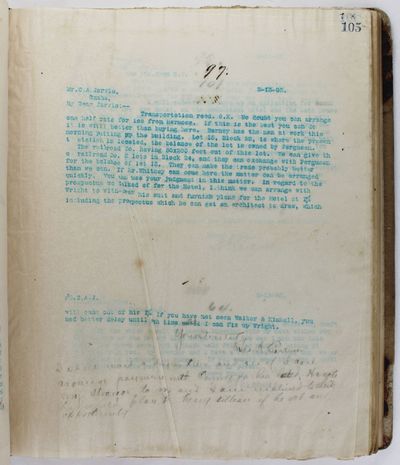 [Letter Book Kept by George A....; (photo 1)