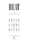 Heat and Other Stories by Joyce Carol Oates - Hardcover - 1991 - from Sea Glass Book Company (SKU: 2020-0479)