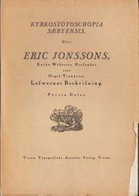 Kyrkostötoschopia Sæbyensis eller Eric Jonssons,…