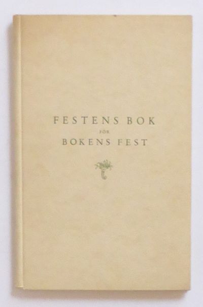 Festens bok för bokens fest den första december…