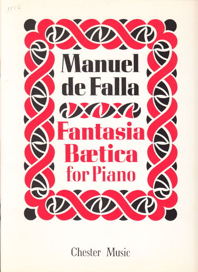 Fantasia Bætica for Piano.