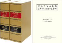 Harvard Law Review. Vol. 118 (2004-2005) Part 1-2, in 2 books