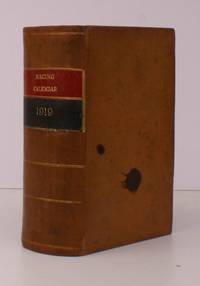 The Racing Calendar for the Year 1919. Races Past. Published for the Jockey Club. Volume One Hundred and Forty Seven. REMARKABLY BRIGHT, CLEAN COPY by RACING CALENDAR - 1919