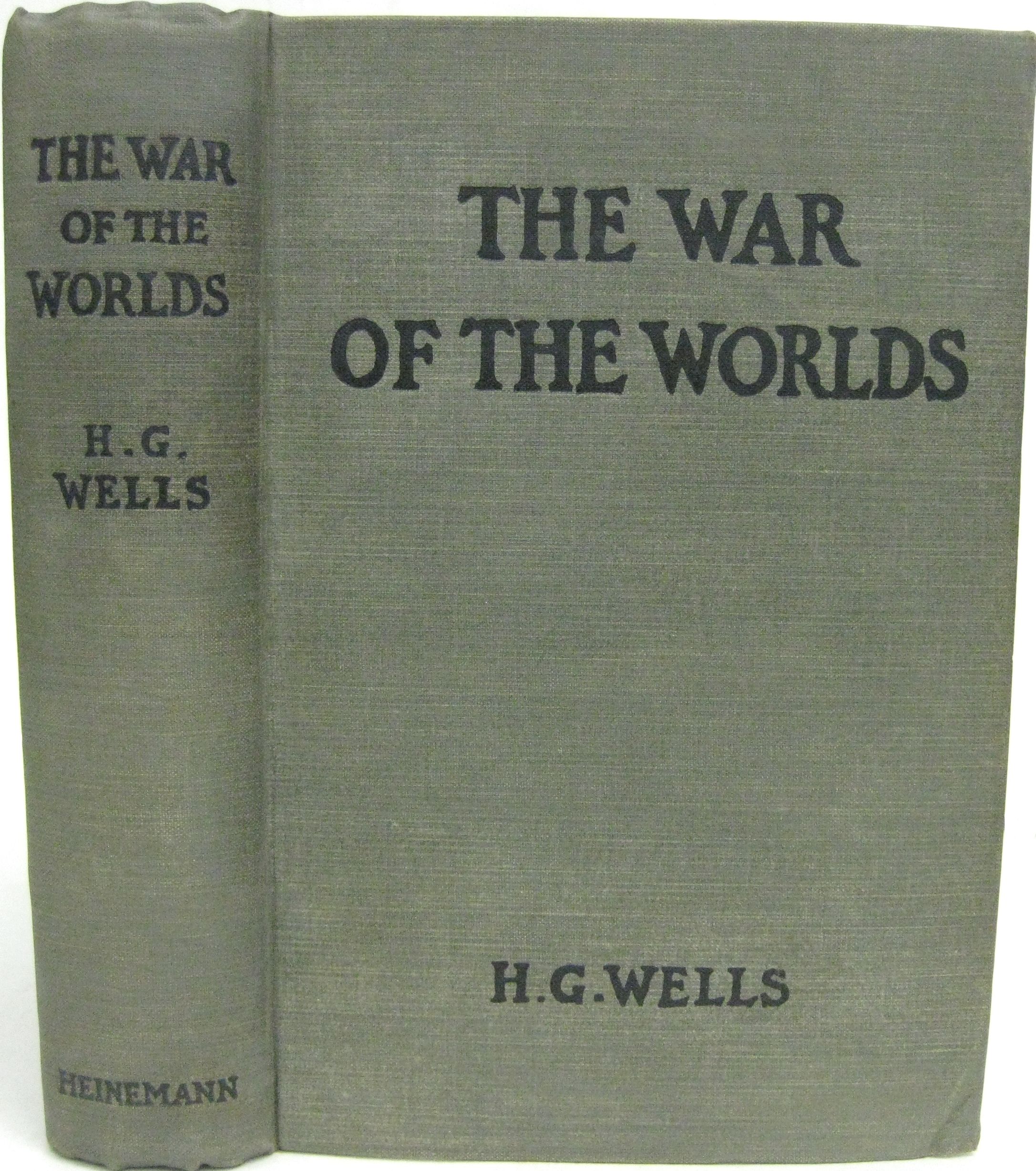 hg wells war of the worlds first edition hg wells war of the worlds first edition