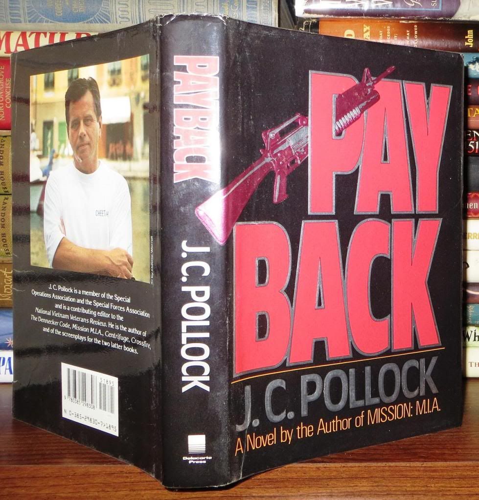 PAYBACK by J. C Pollock First Edition; First Printing 1989 from