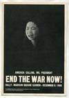 [Cover title, program for 1966 Anti-War Rally]: America Calling, Mr. President: End the War Now! Rally- Madison Square Garden - December 8, 1966