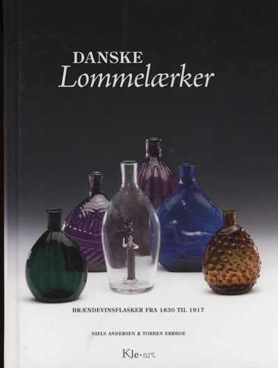 Danske lommelærker. - Brændevinsflasker fra 1830…