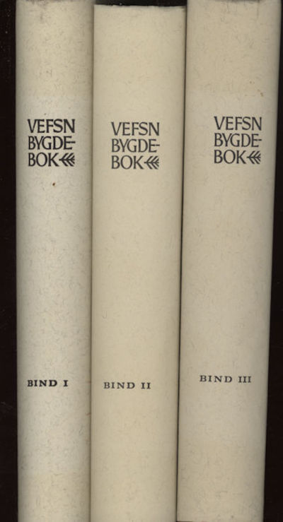Vefsen bygdebok. I-III