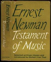 Testament of Music; Essays and Papers