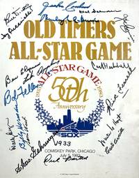 Old Timers 50th Anniversary 1983 All-Star Game Scorecard