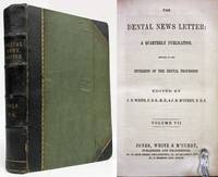 image of THE DENTAL NEWS LETTER Vol #7 (No 1-4) & Vol #8 (No 1-4) , 1853-1854