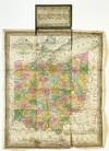 The Tourist's Pocket Map of the State of Ohio Exhibiting its Internal Improvements, Roads, Distances, &c