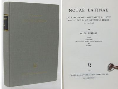 Notae Latinae. An Account of Abbreviation in…