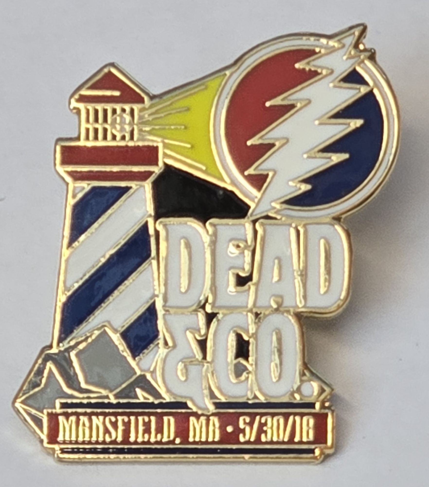 Dead and Company - 2018 - Summer Tour - Pin - Mans