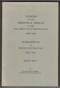 Legend of the Ghostway Ritual in the Male Branch of Shootingway; Suckingway: Its Legend and Practice