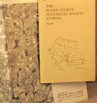 image of Bucks County Historical Society Journal, Fall 1977.
