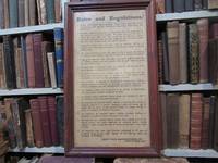 Rules and Regulations Great Falls Manufacturing Co. [Somersworth, NH]